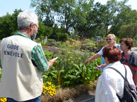 Visites guidées des jardins extérieurs